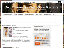 Tablet Screenshot of nollywoodforever.com